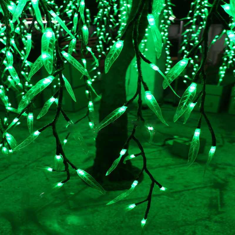 LED Simulated weeping willow tree light Height:3m(9.84ft)