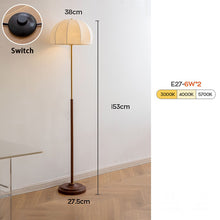 Load image into Gallery viewer, Floor lamp retro living room study bedroom decorative lamp