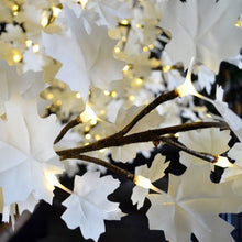 Load image into Gallery viewer, Outdoor LED Maple Tree Decoration – realistic maple leaf petals, for indoor and outdoor lighting decor from gtreelights.com