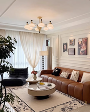 Load image into Gallery viewer, 5 8 Lamp head Large chandelier glass chandelier