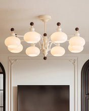 Load image into Gallery viewer, 5 8 Lamp head Large chandelier glass chandelier