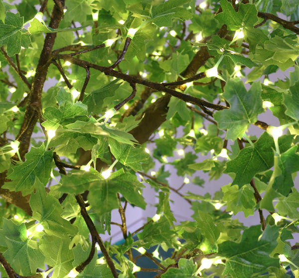 LED high simulation maple leaf tree