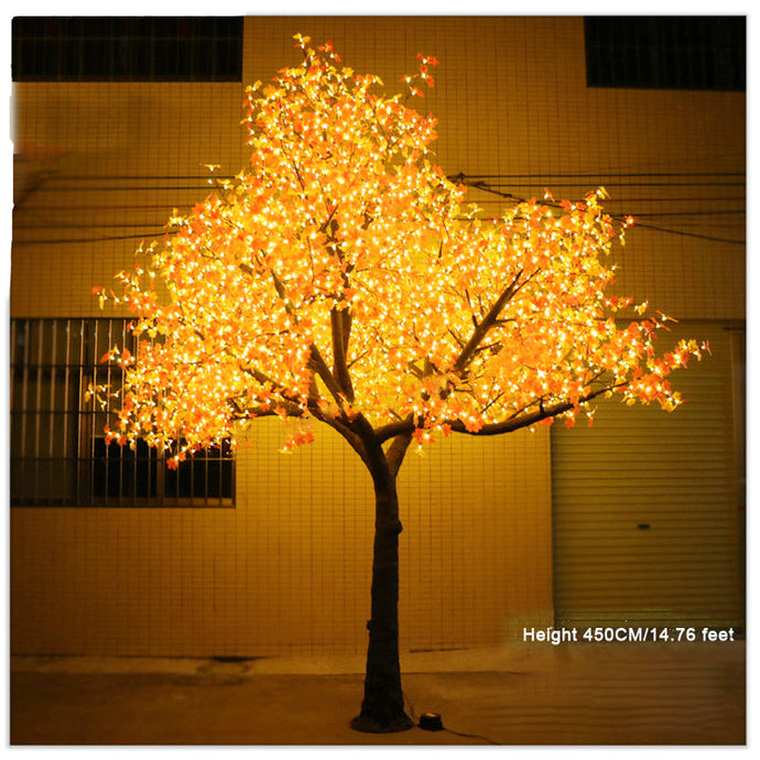 LED Simulation Maple Tree Light: Nature-Inspired Ambience for Home and Events