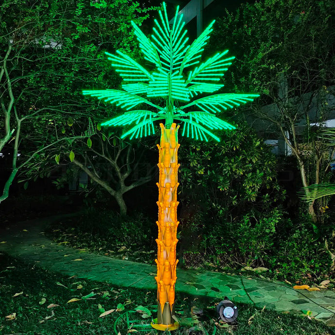 Brighten Your Space With LED Simulation Palm Tree and Coconut Tree Lights