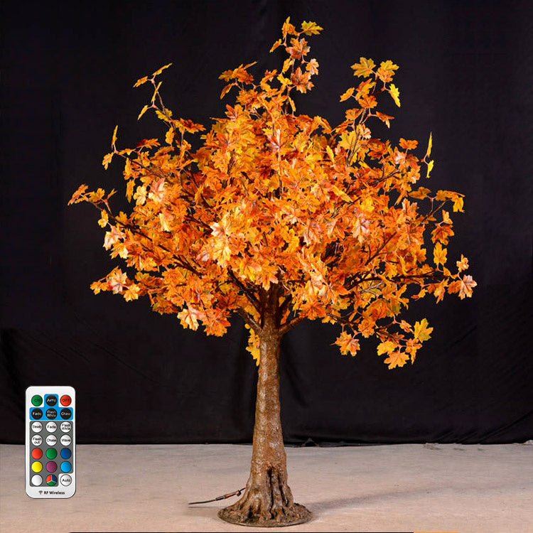 RGBW LED high simulation maple tree light,Height: 1.5m(5ft)