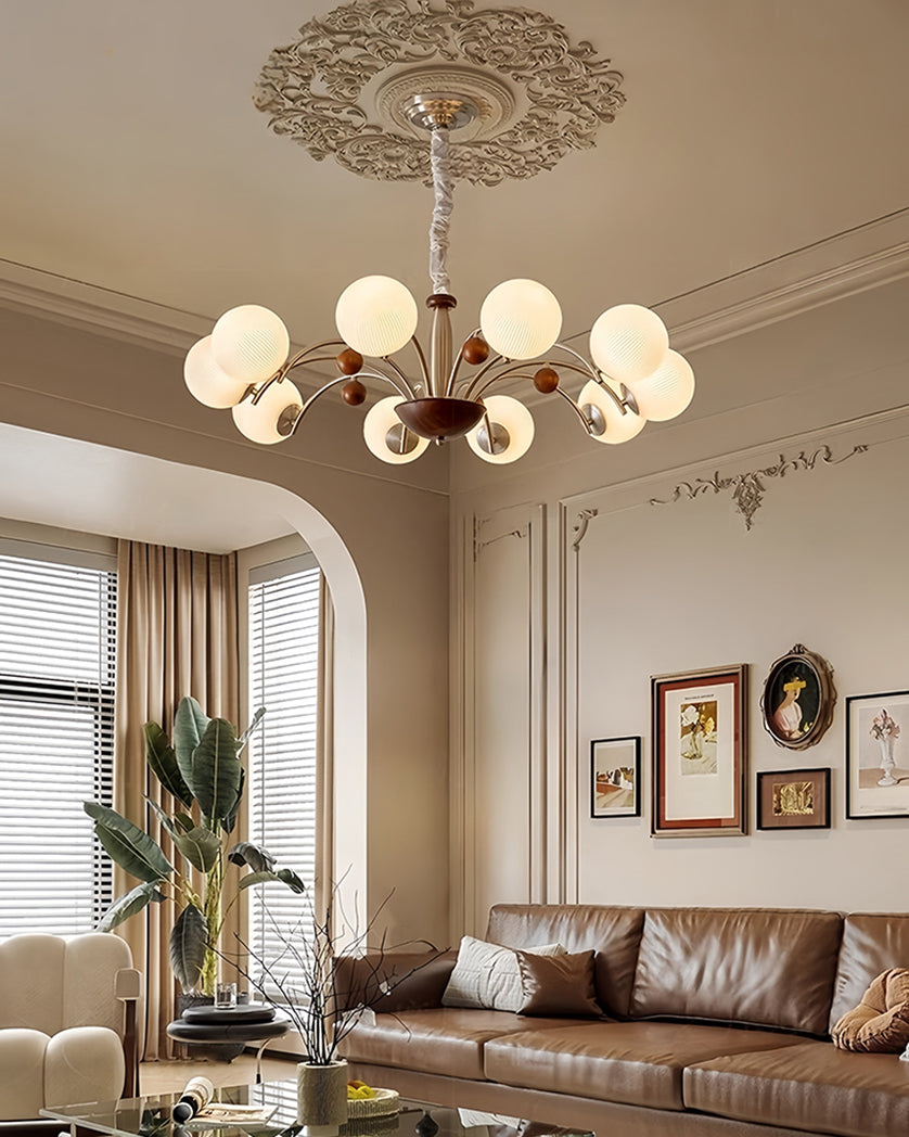 ثريا صدفية أنيقة لغرفة النوم وغرفة المعيشة وغرفة الطعام