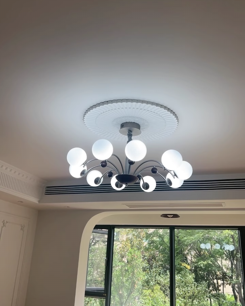 ثريا صدفية أنيقة لغرفة النوم وغرفة المعيشة وغرفة الطعام