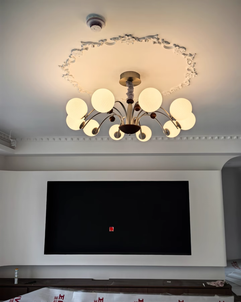 ثريا صدفية أنيقة لغرفة النوم وغرفة المعيشة وغرفة الطعام