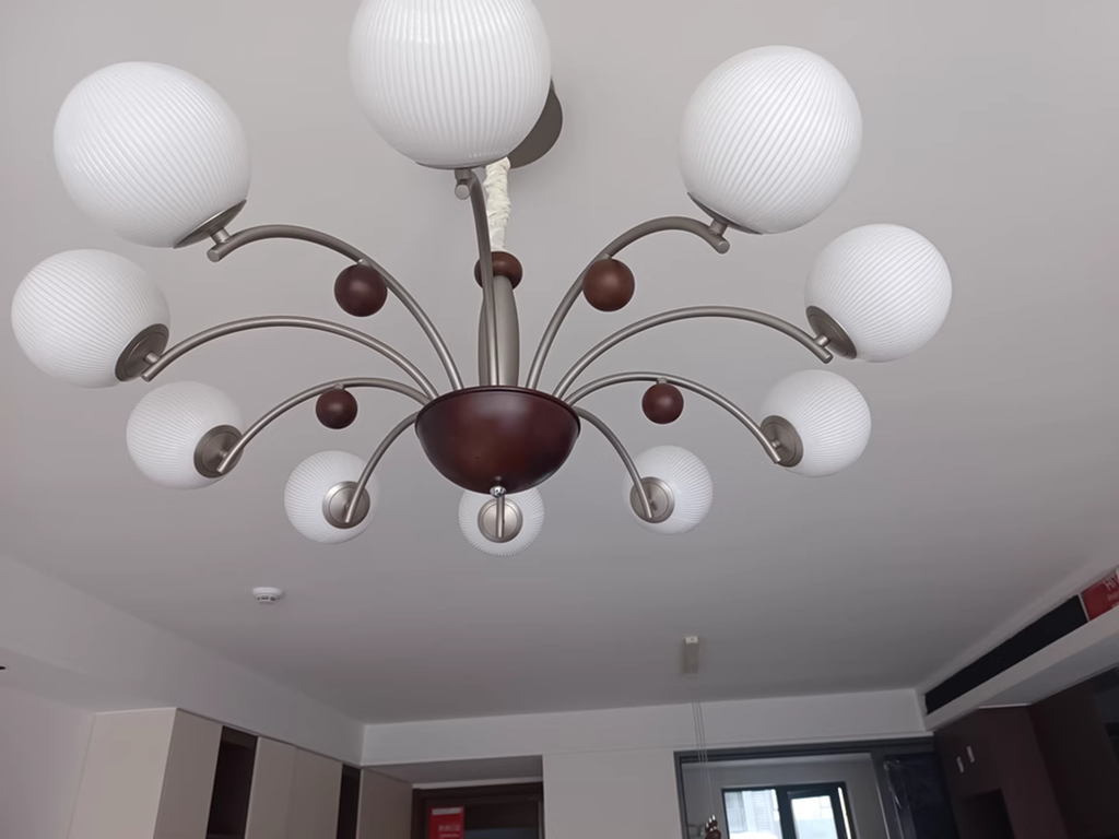 ثريا صدفية أنيقة لغرفة النوم وغرفة المعيشة وغرفة الطعام