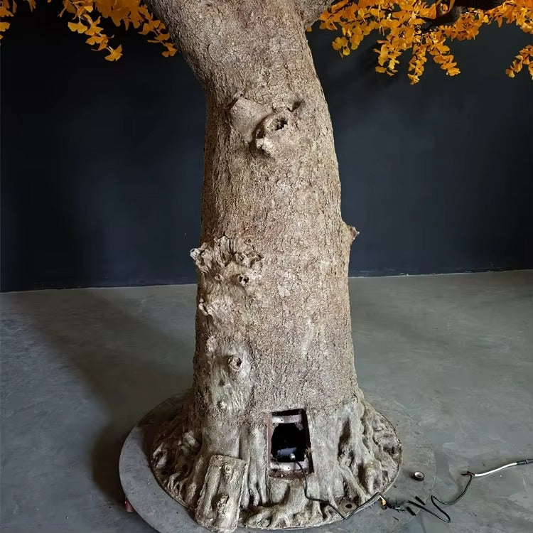 LED super high simulation ginkgo tree light,Height: 6m(20ft)