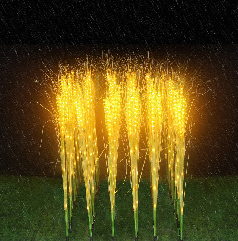LED Wheat Light Outdoor Waterproof Garden Landscape Lighting Decor 10pcs