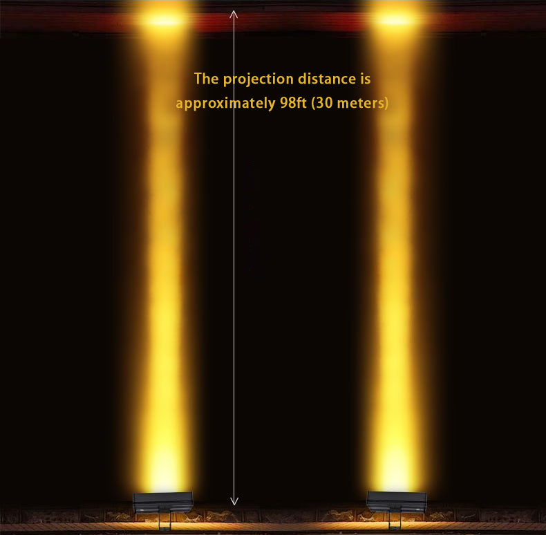 DC12V 24V LED spotlight outdoor 15W searchlight LED exterior wall floodlight