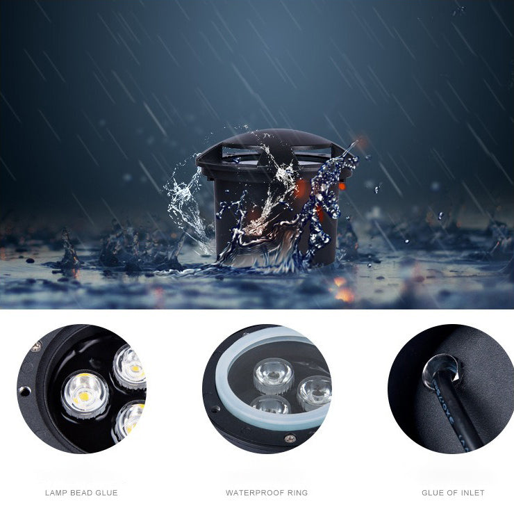 DC 12V/24V LED In Ground Lights Outdoor Landscape Lights IP67 Garden Light