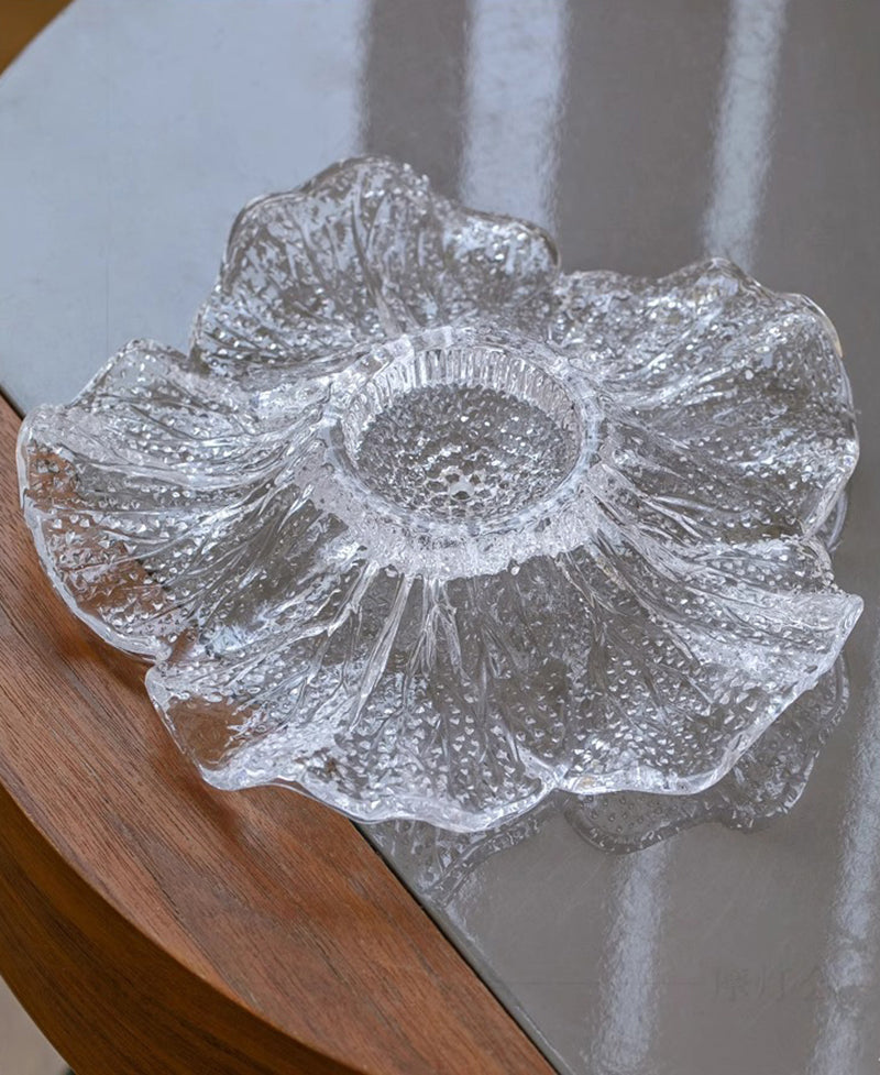 Glass wall lamp creative design flower lamp