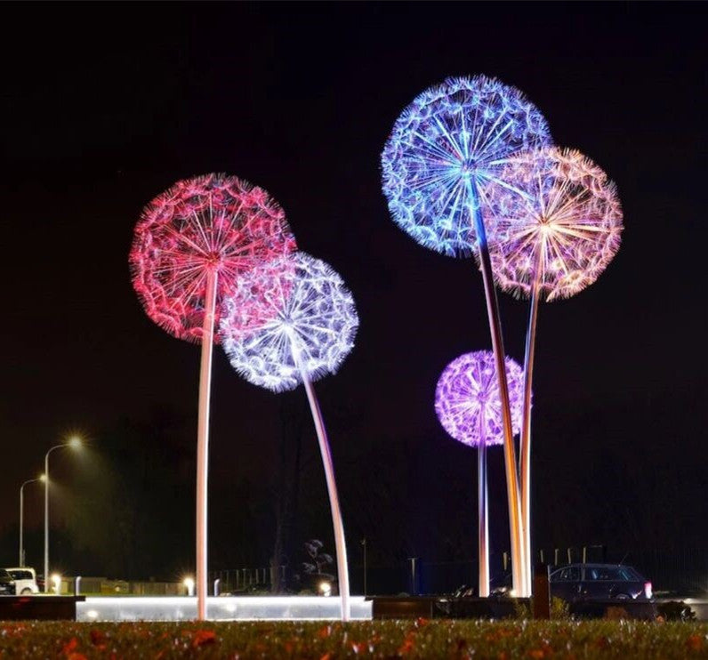 LED dandelion lights High:4m(13ft)