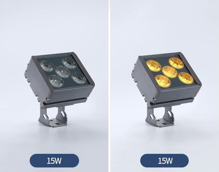 DC12V 24V LED spotlight outdoor 15W searchlight LED exterior wall floodlight