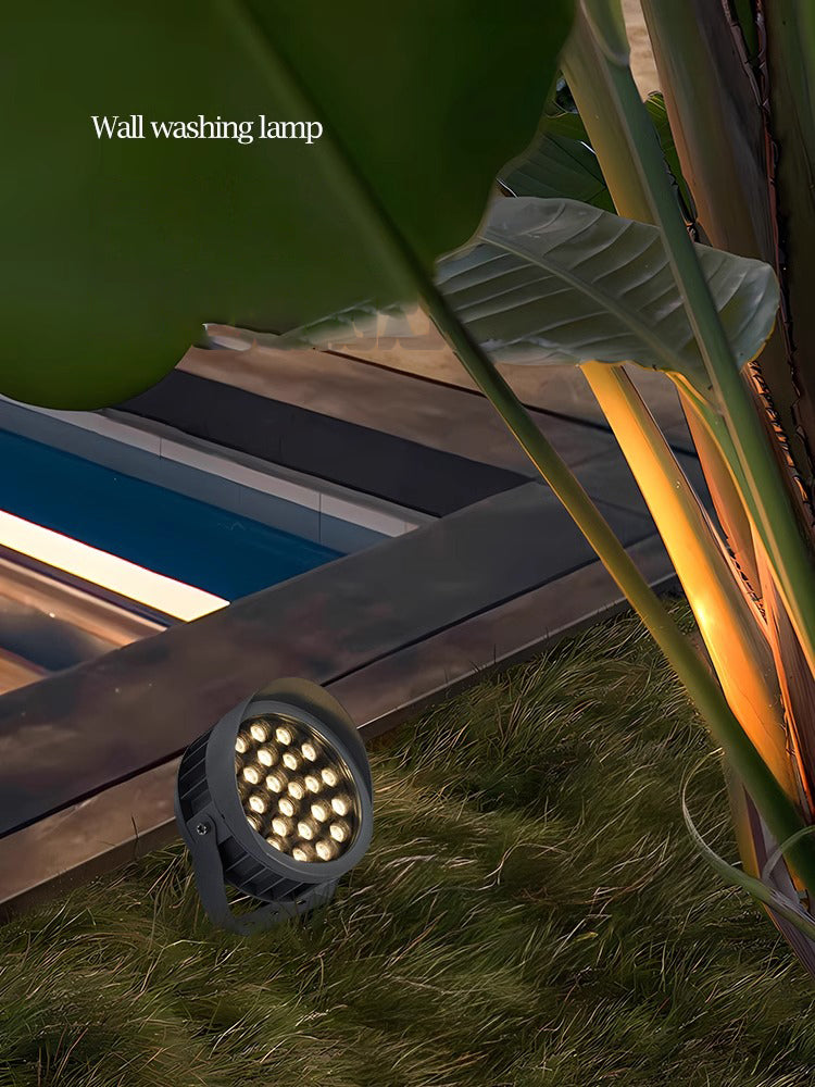 كشاف LED خارجي عالي السطوع مع حماية من الوهج 