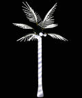 App-controlled LED Christmas tree ,
2.5m LED coconut tree light in white, IP65 outdoor decorative lighting for gardens and commercial spaces