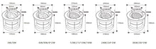 Load image into Gallery viewer, AC 110V/220V Adjustable Angle IP68 Waterproof LED Underground Light in Ground Lights
