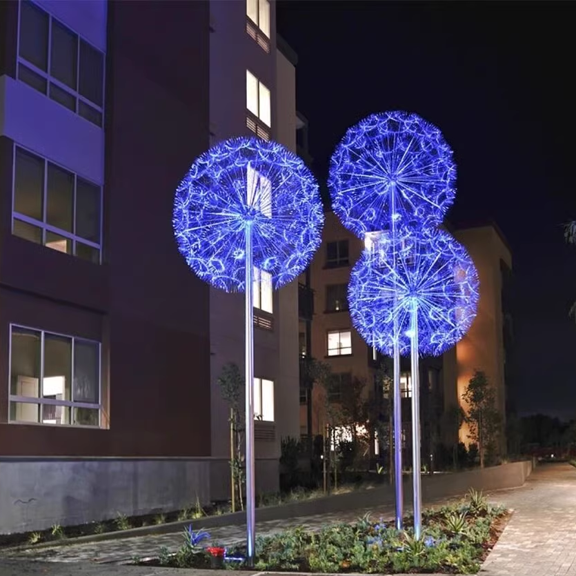 LED dandelion lights High:4m(13ft)