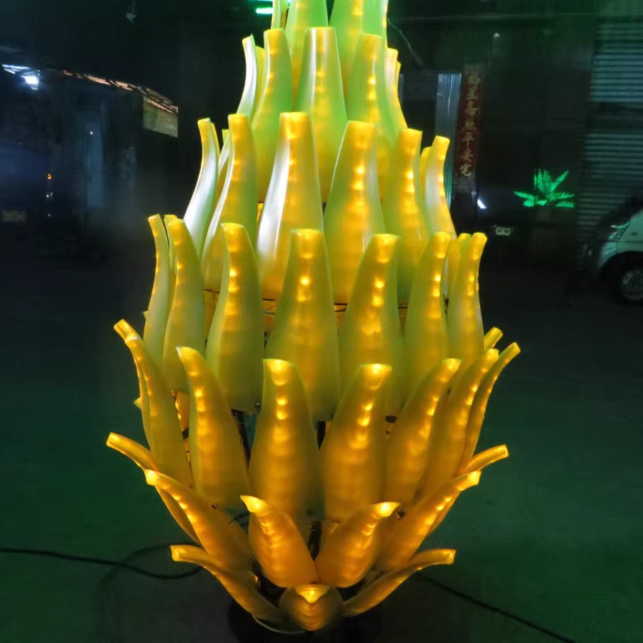 LED simulation Pineapple lights coconut tree Height:2m(6.5ft)