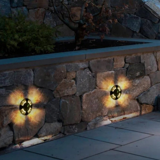 DC 12V/24V LED In Ground Lights Outdoor Landscape Lights IP67 Waterproof Round Well Lights for Driveway Garden Lights