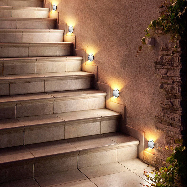 DC 12V/24V LED Underground Lamp Garden Path Floor Outdoor Buried Yard ground Lighting 2 side Landscape Light