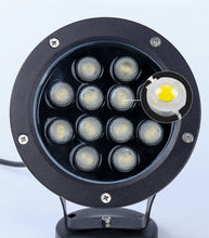 Load image into Gallery viewer, Outdoor LED Floodlights Patio Spotlight Lamp Rotatable Round Garden Landscape Light for The Lawn Hotel
