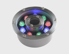 Load image into Gallery viewer, Landscape Ring LED Stainless Steel Underwater Fountain Light

