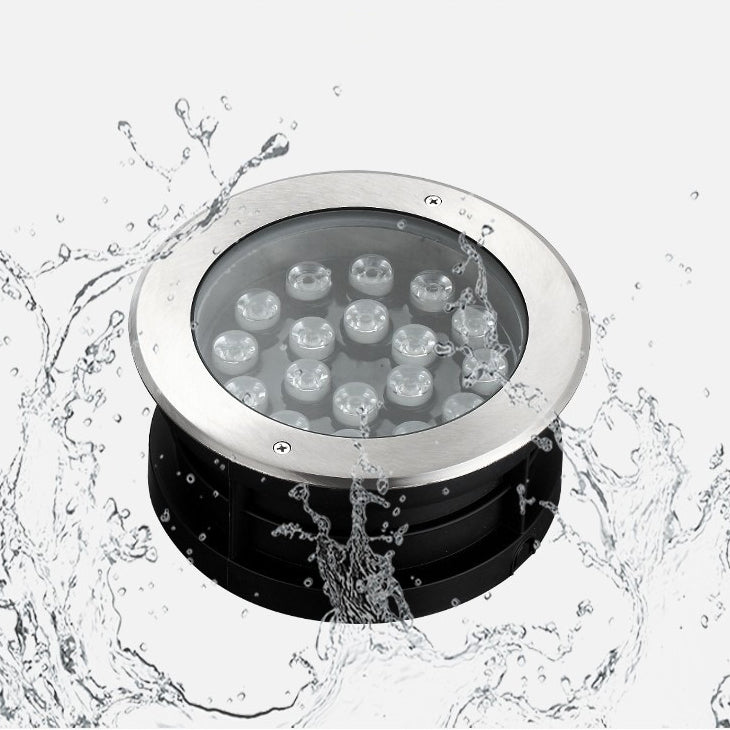 24V 12V Adjustable Angle IP68 Waterproof LED Underground Light in Ground Garden Path Floor Buried Yard Spot Landscape