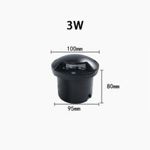 Load image into Gallery viewer, DC 12V/24V LED In Ground Lights Outdoor Landscape Lights IP65 Waterproof Round Well Lights for Driveway Garden Lights
