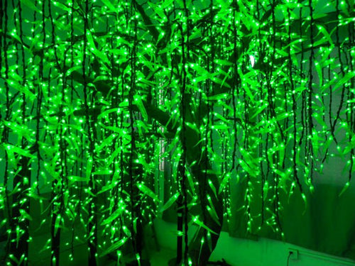 LED Simulated weeping willow tree light Height:3m(9.84ft)