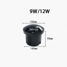 Load image into Gallery viewer, DC 12V/24V LED In Ground Lights Outdoor Landscape Lights IP65 Waterproof Round Well Lights for Driveway Garden Lights
