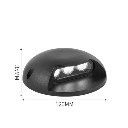 LED Ground Lights Well Lights Buried Light Round Decking Light for Pathway Driveway Step