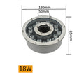 LED ring fountain light cable detail for outdoor water lighting
