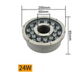 Landscape ring LED underwater light product view for fountain projects