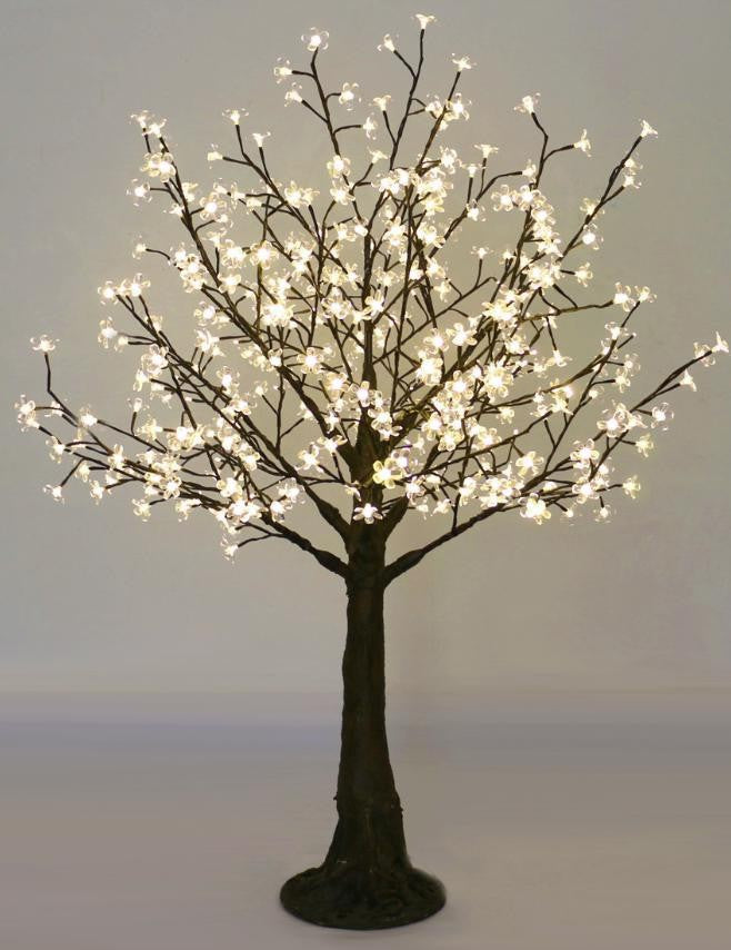 LED high Simulation Cherry Blossoms Tree lights,Height: 1.5m(5ft)