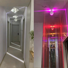 Cargar imagen en el visor de la galería, Focos LED redondos de 360°, luces de línea, apliques de pared, vigas LED 
