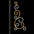 Outdoor Gold Tree LED Motif Light