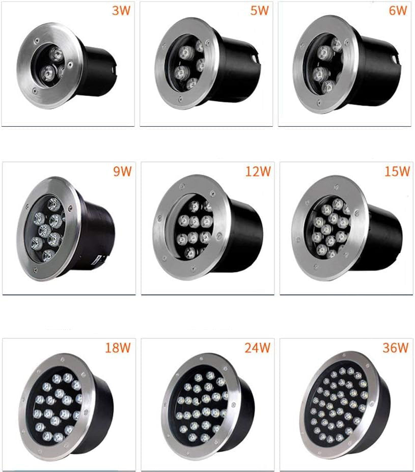 24V Low Voltage Landscape Lights IP68 Waterproof Buried Lights Underwater Lights Fountain