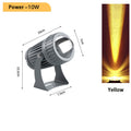 10W adjustable LED spotlight housing and mounting bracket detail
