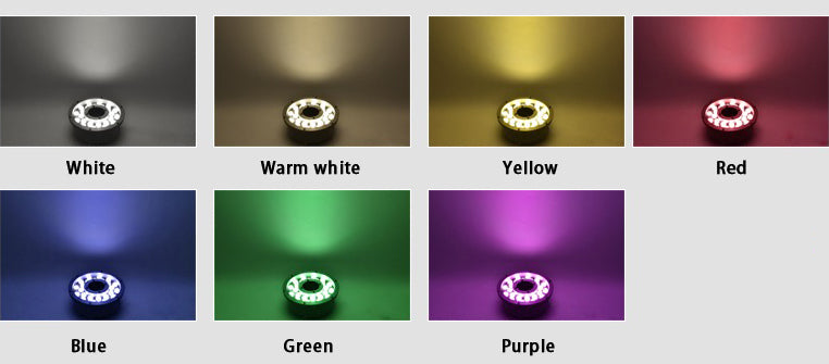 Stainless steel shell LED fountain light underwater light