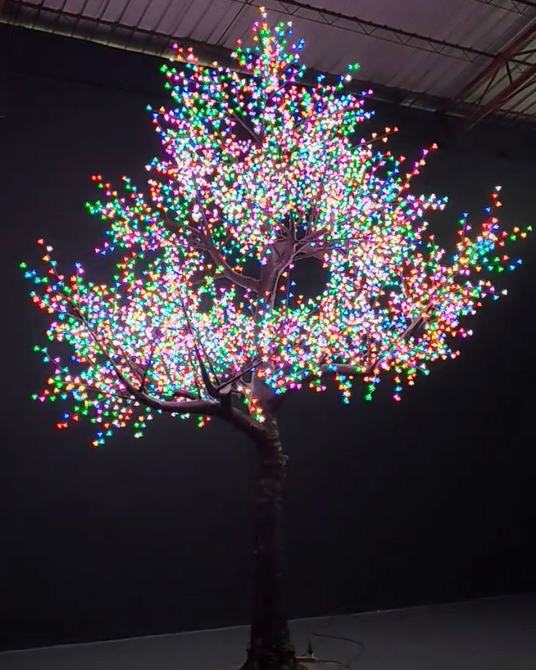 LED High simulation Cherry Blossom Tree lights Outdoor lighted trees,Height: 4.5m(14.76ft)