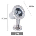 3W/6W/9W/12W/15W/18W/24W/36W Stainless steel LED Underwater Light IP68