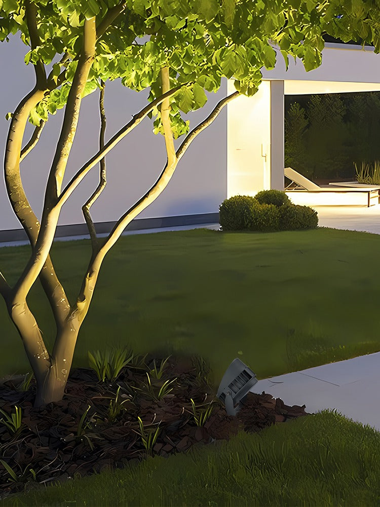 كشاف LED خارجي عالي السطوع مع حماية من الوهج 