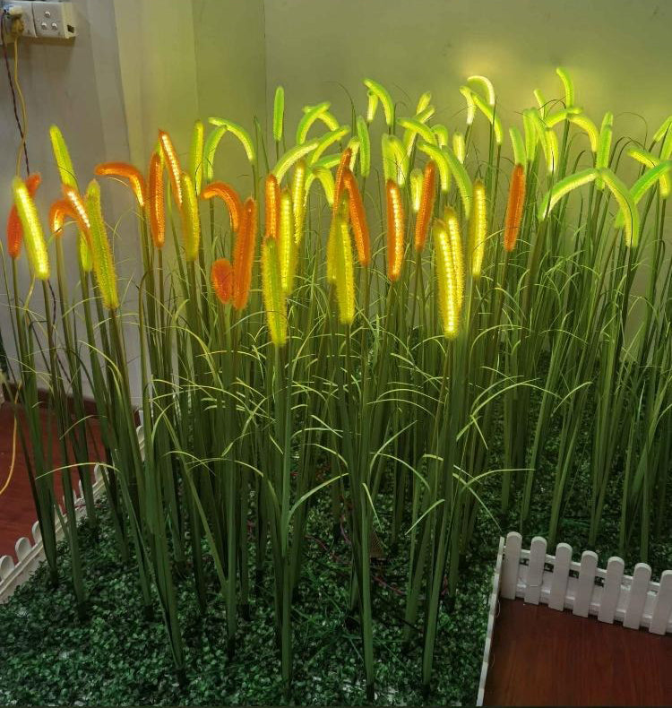 LED dog tail grass lamp garden decorative lamp 10 PCS