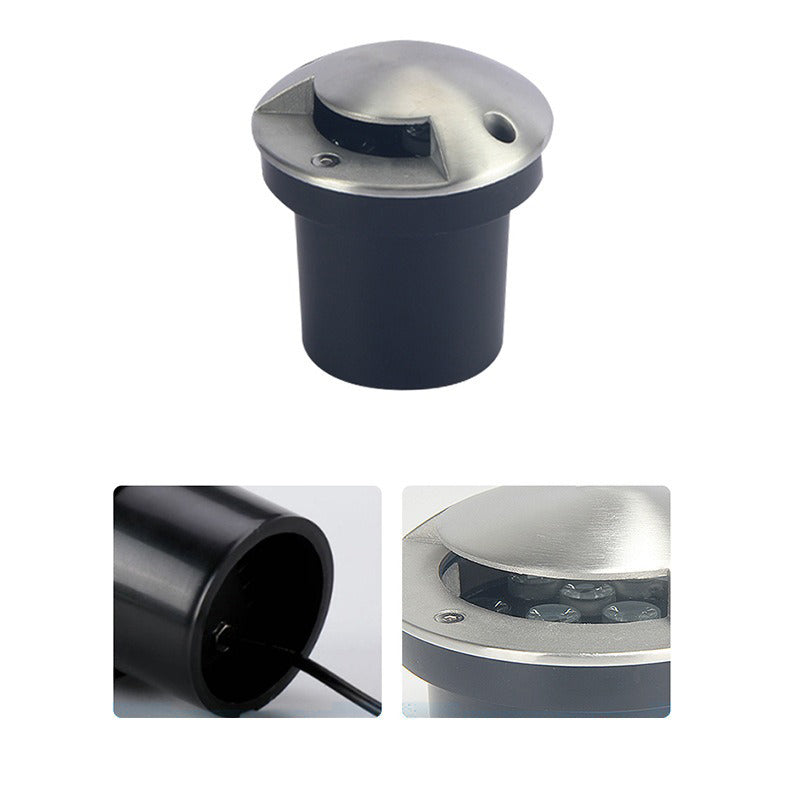 DC 12V/24V LED Underground Lamp Garden Path Floor Outdoor Buried Yard ground Lighting 1 side Landscape Light