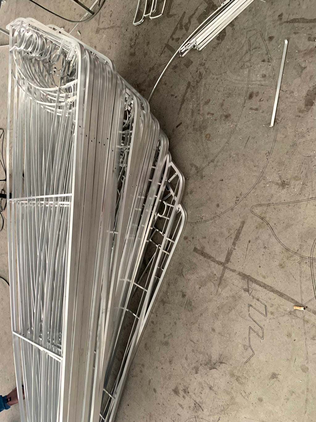 LED street pole decoration lamp LED rope light 2D motif light