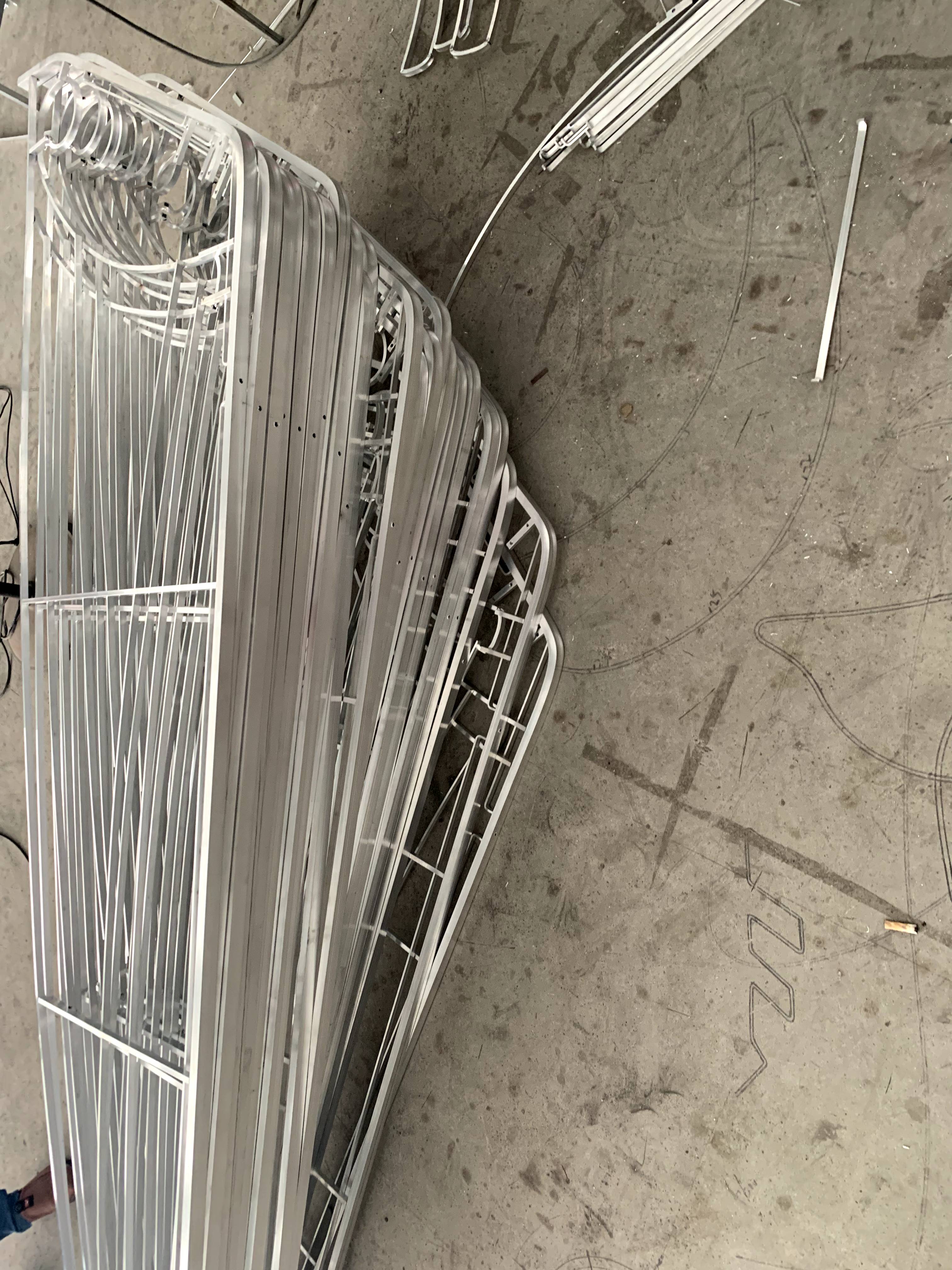 LED street pole decoration lamp LED rope light 2D motif light