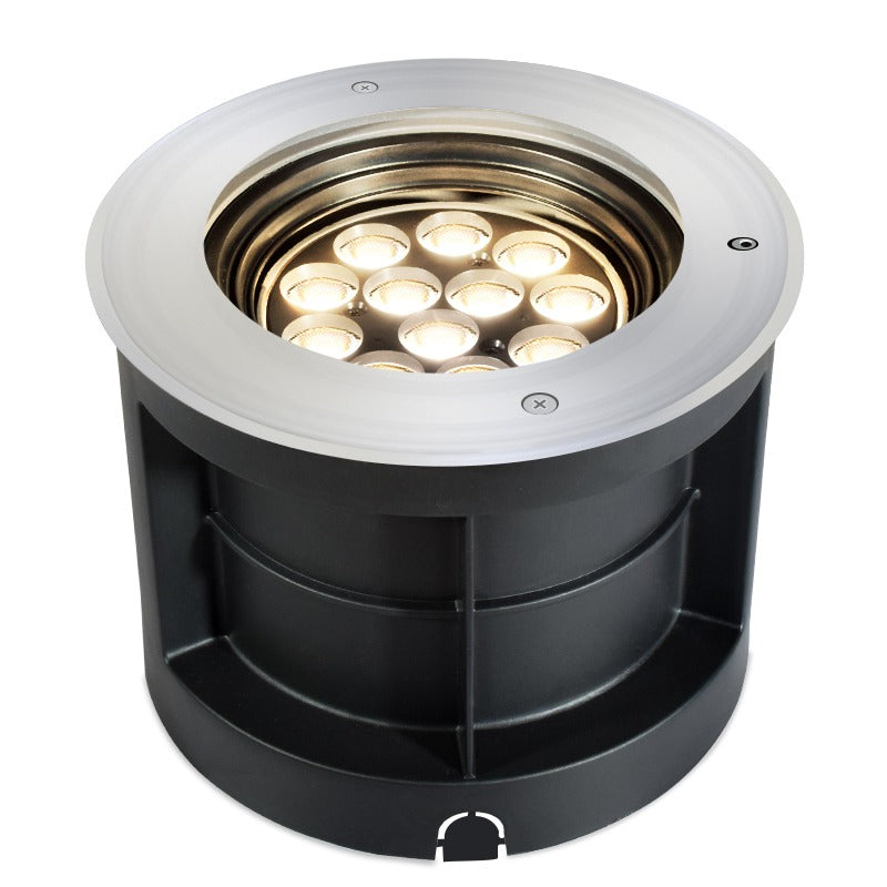 24V 12V Adjustable Angle IP68 Waterproof LED Underground Light in Ground Garden Path Floor Buried Yard Spot Landscape